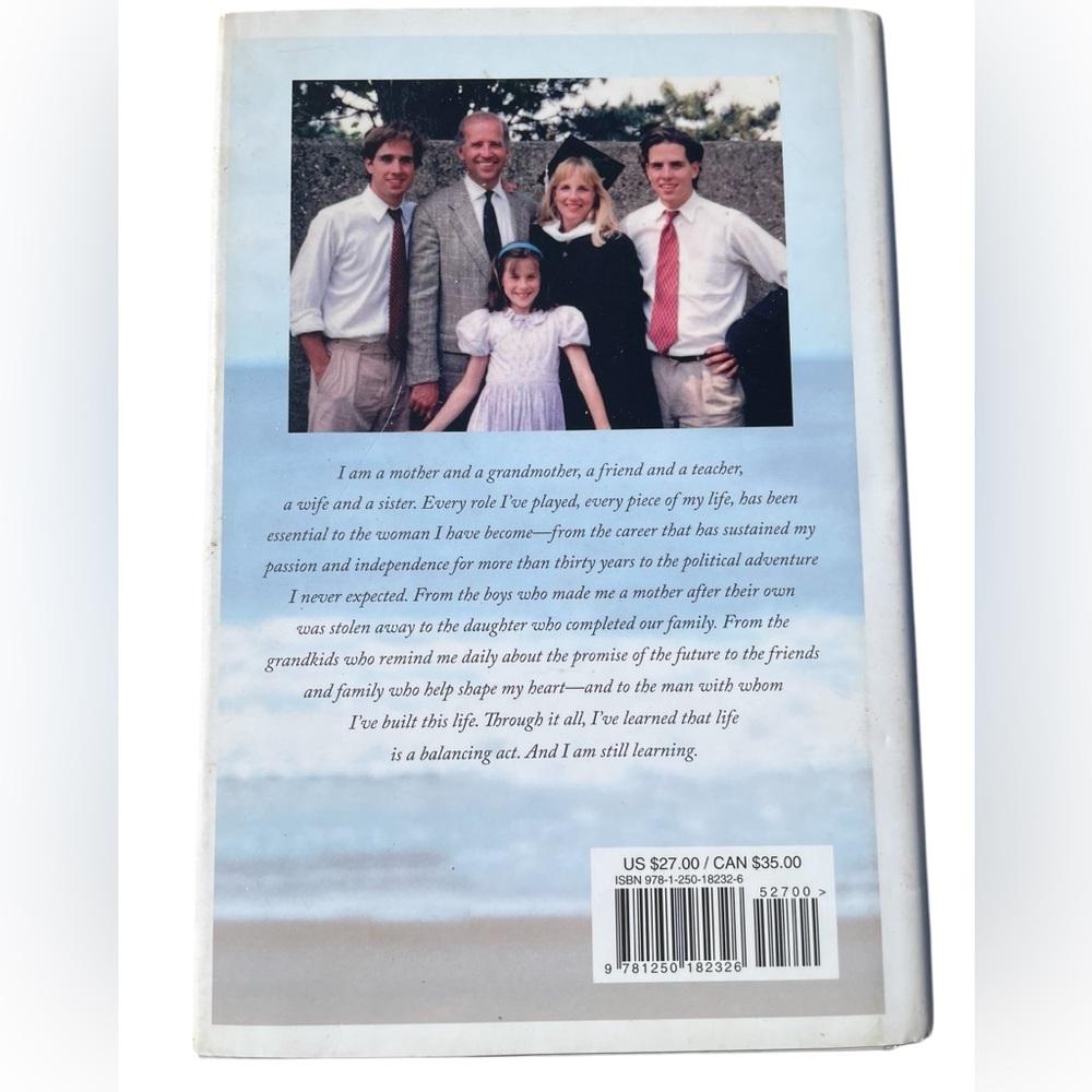 Where the Light Enters Book Memoir by Jill Biden Hard Cover - Picture 2 of 8